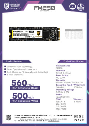 SSD_FM250
